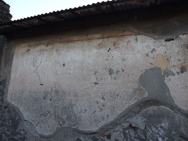 Painted street shrine to twelve gods on corner of insula at VIII.3.11 in December 2006.