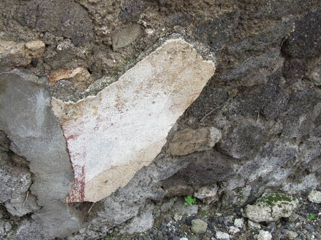 VIII.4.24 Pompeii. Street altar. December 2006. Wall plaster.