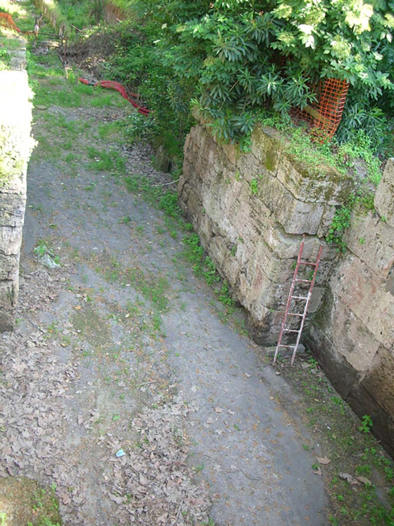 Porta Stabia, Pompeii. May 2010.
Looking towards west side of south end of gate, from upper east side. Photo courtesy of Ivo van der Graaff.