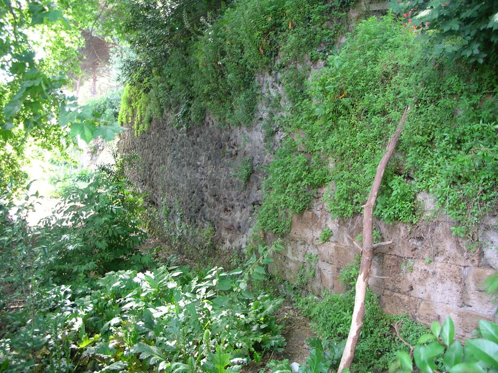 Porta Stabia, Pompeii. May 2010. Looking west along City Walls. Photo courtesy of Ivo van der Graaff.
