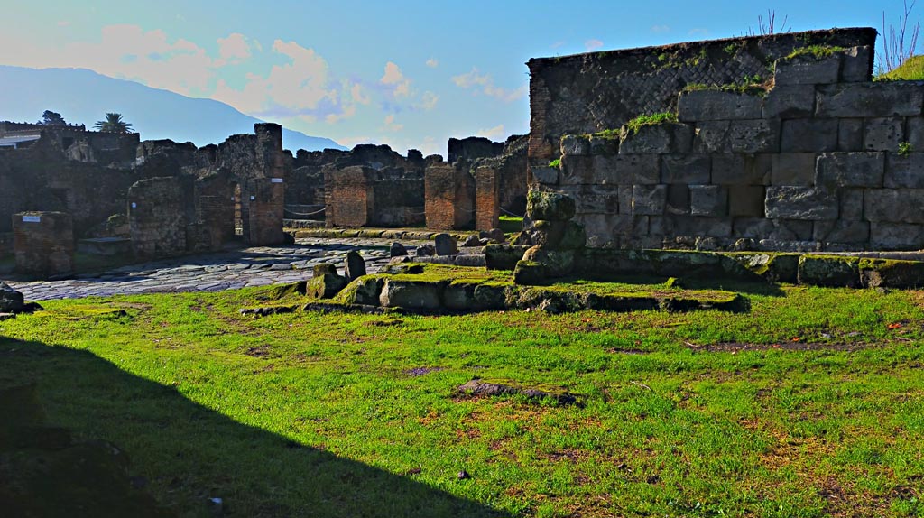 Inside Porta Vesuvio or Vesuvian Gate