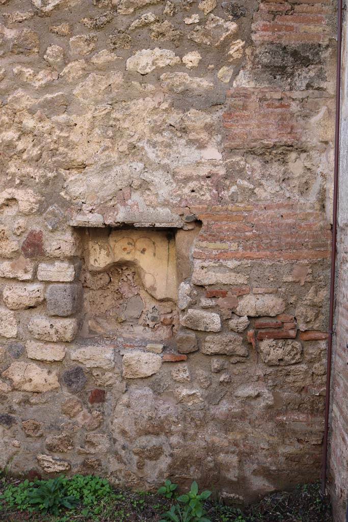 I.6.1 Pompeii. December 2018.
Looking towards north end of west wall. Photo courtesy of Aude Durand.