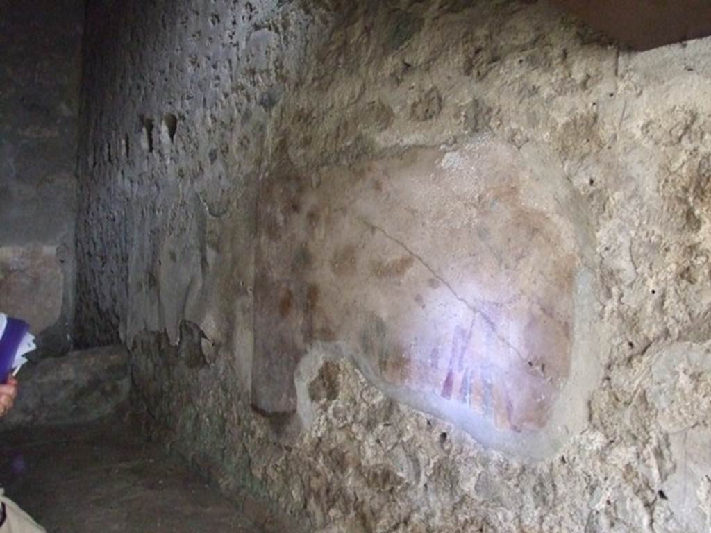 I.11.17 Pompeii. December 2007. Room 6, lararium painting over kitchen hearth. See Fröhlich, T., 1991, Lararien und Fassadenbilder in den Vesuvstädten. Mainz: von Zabern. (L23 on p.258 and picture 27,3).