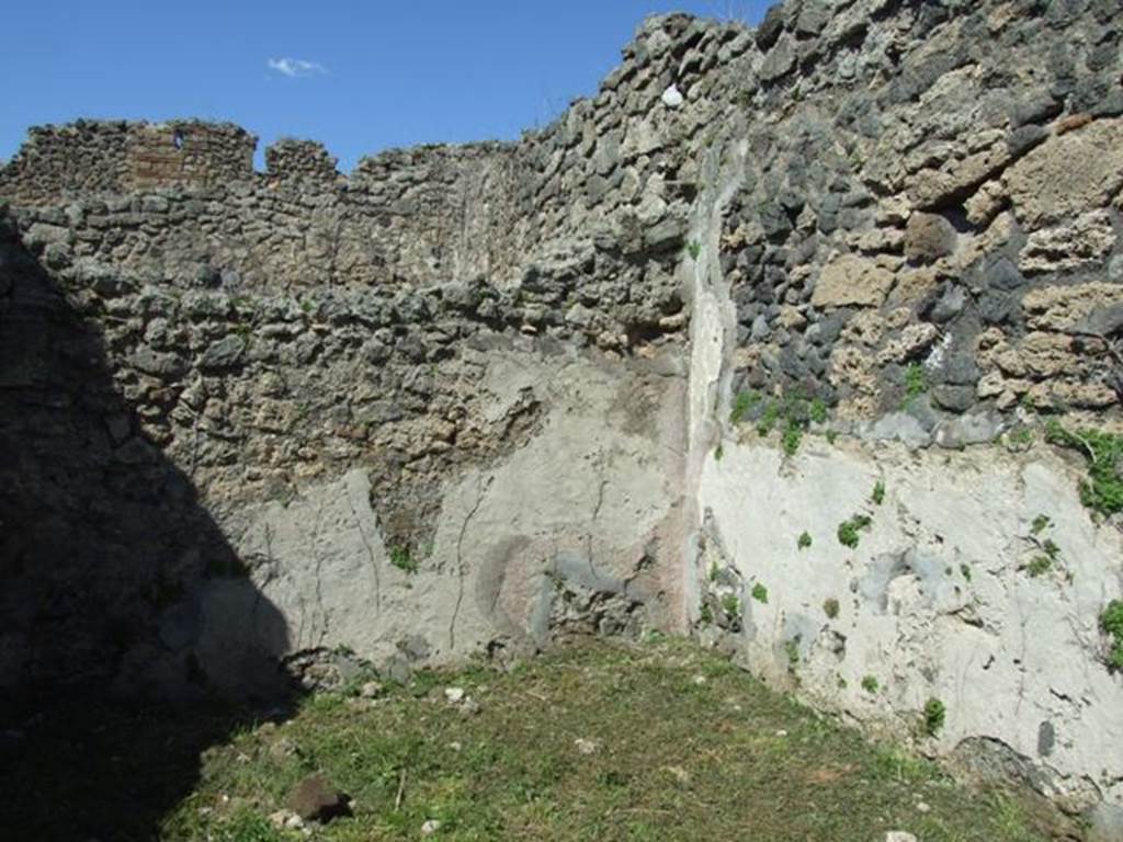 1.2.16 Pompeii. September 2010. Room 3, doorway in west wall leading to east portico of garden. Photo courtesy of Drew Baker.
