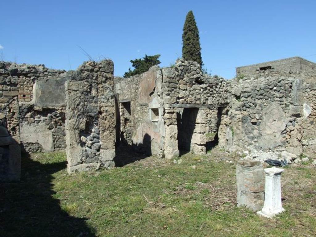 I.2.17 Pompeii. March 2009. Looking north east across Atrium, Room 1.
