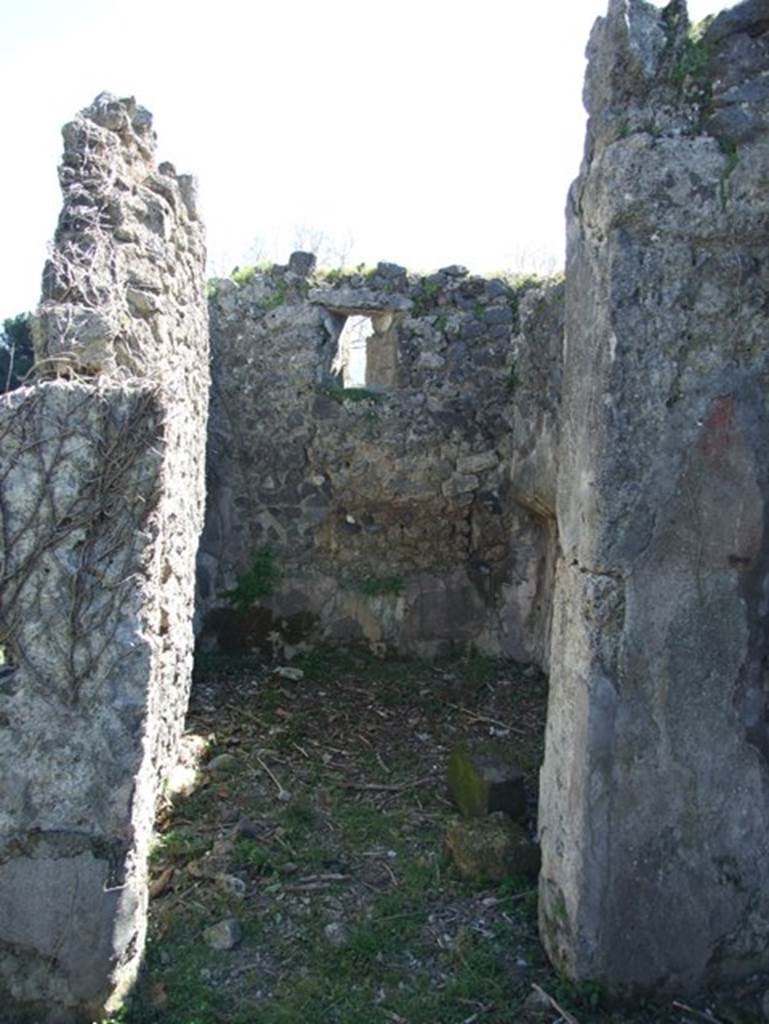 I.2.17 Pompeii. March 2009. Room 6. Cubiculum.
