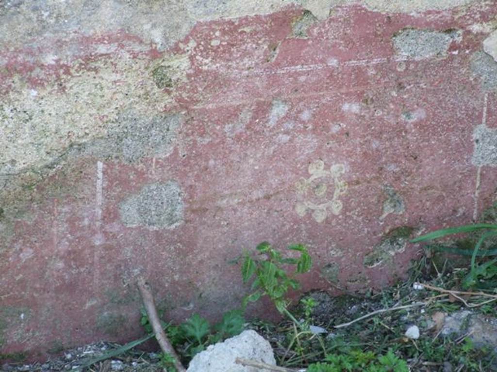 I.2.17 Pompeii. March 2009. Room 9. Cubiculum. Painted plaster decoration.