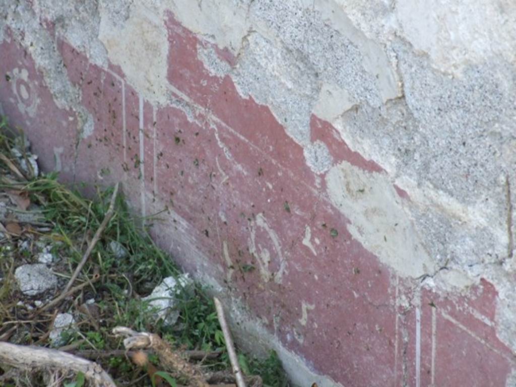 I.2.17 Pompeii. March 2009. Room 9. Cubiculum. Painted plaster decoration.