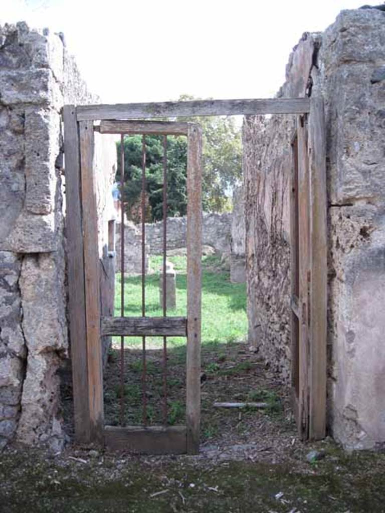 I.2.17 Pompeii. September 2005. Entrance.