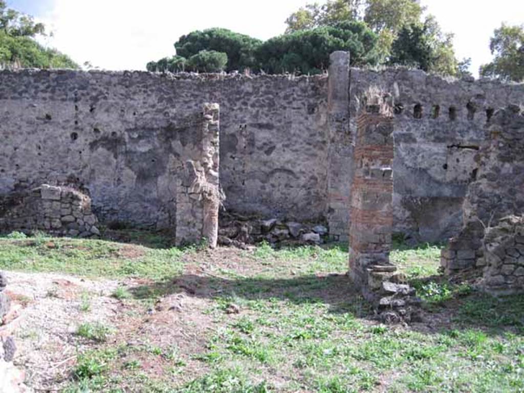 I.2.24 Pompeii. September 2010. Looking south across atrium from small room on east side. Photo courtesy of Drew Baker.