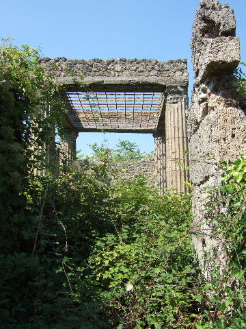 I.2.28 Pompeii. September 2010. Looking towards east wall and south-east corner of atrium. Photo courtesy of Drew Baker.