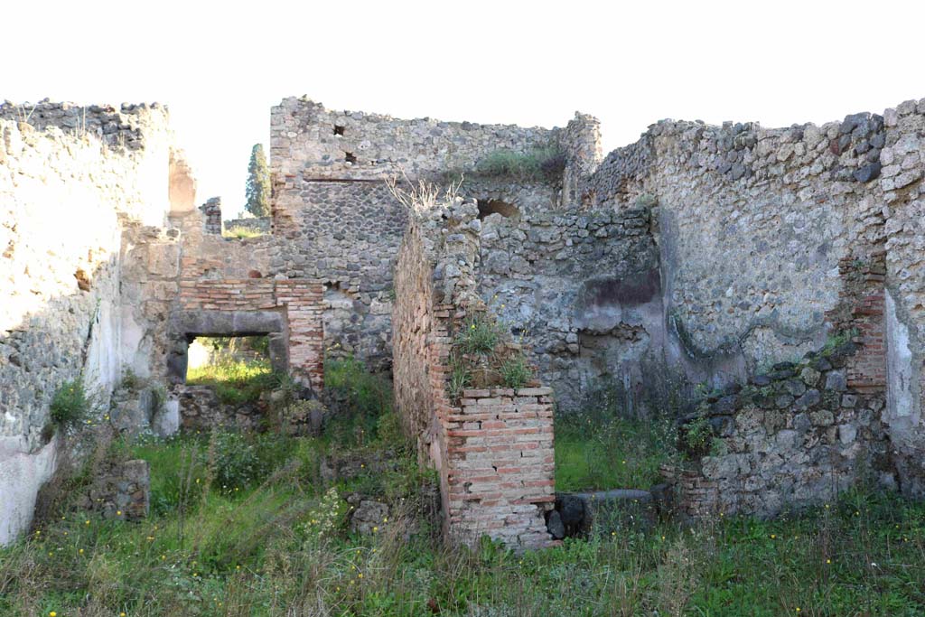I.3.1 Pompeii. September 2010. Looking towards south wall of bakery shop. Photo courtesy of Drew Baker.