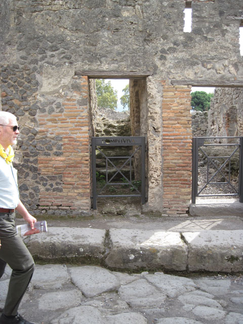 I.3.17 Pompeii. September 2010. Number ID Plate. Photo courtesy of Drew Baker.
