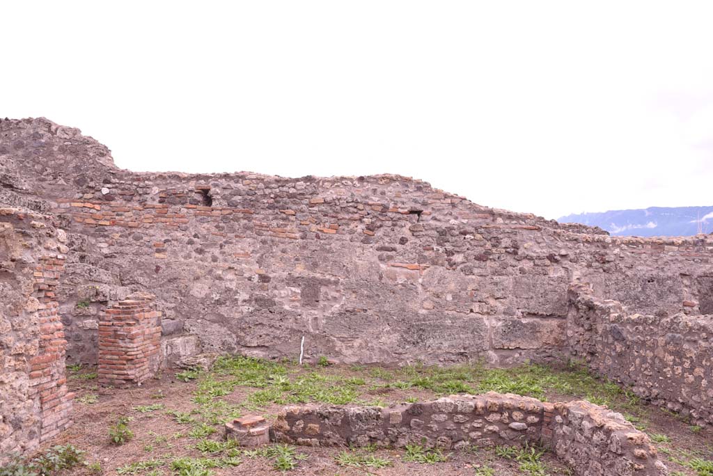 I.4.2 Pompeii. October 2019. Looking towards south wall of garden/viridarium area.
Foto Tobias Busen, ERC Grant 681269 D�COR.
