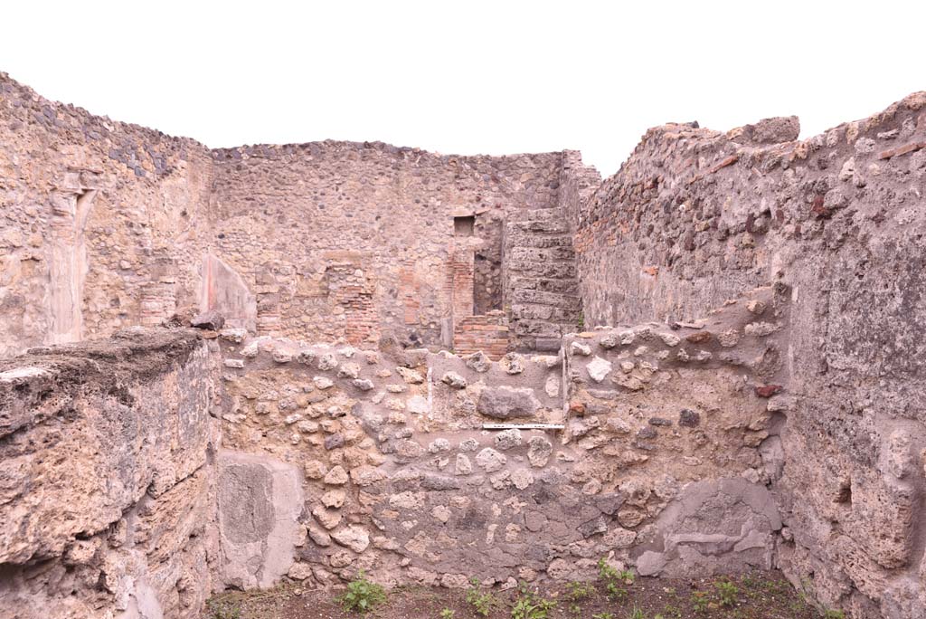 I.4.2 Pompeii. October 2019. East wall of cubiculum or oecus, on south side of tablinum.
Foto Tobias Busen, ERC Grant 681269 D�COR.

