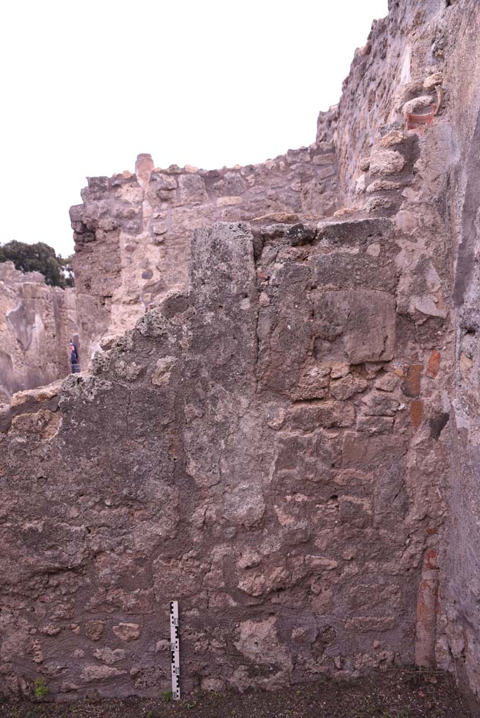 I.4.9 Pompeii. October 2019. Room f, west wall.
Foto Tobias Busen, ERC Grant 681269 D�COR.
