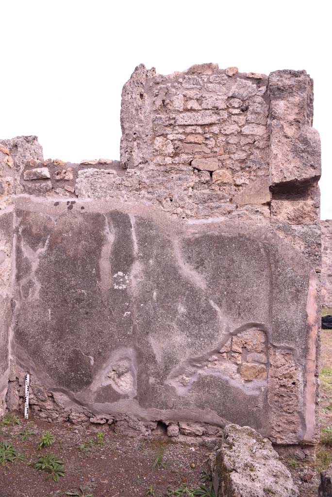 I.4.9 Pompeii. October 2019. Room f, south wall.
Foto Tobias Busen, ERC Grant 681269 D�COR.
