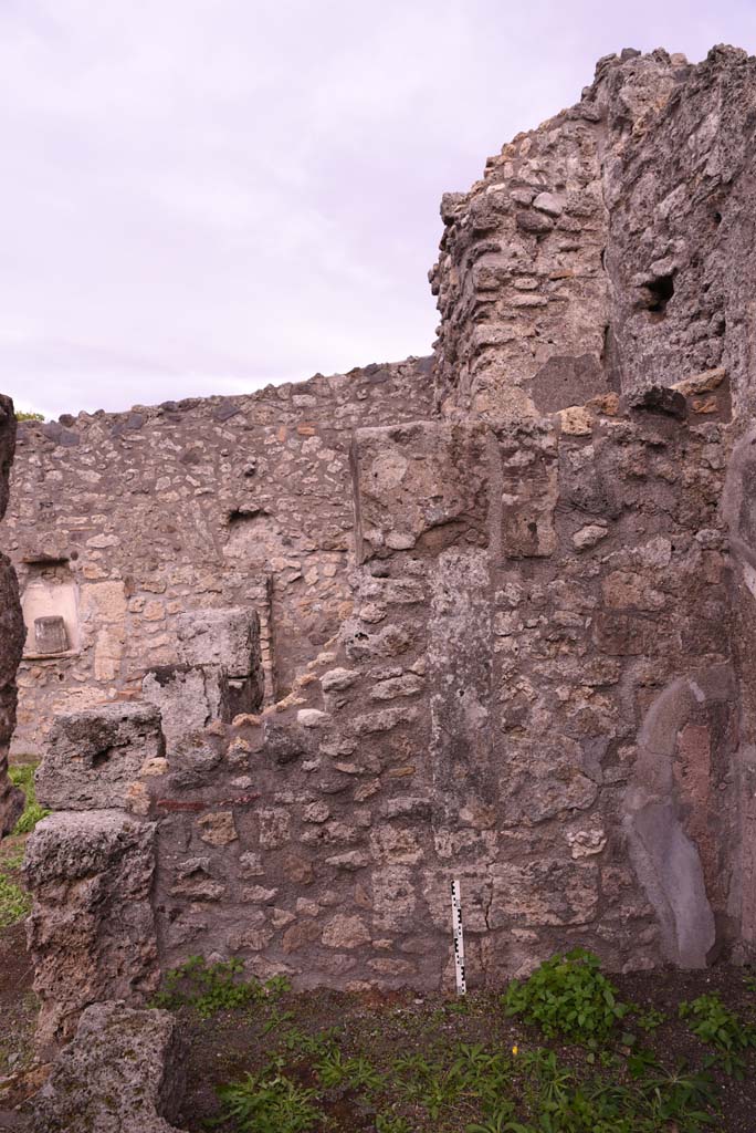 I.4.9 Pompeii. October 2019. Room g, east wall.
Foto Tobias Busen, ERC Grant 681269 D�COR.
