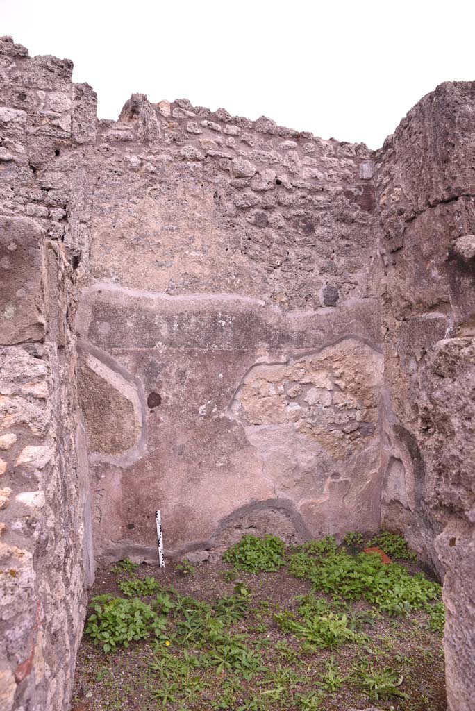 I.4.9 Pompeii. October 2019. Room g, looking towards south wall.
Foto Tobias Busen, ERC Grant 681269 D�COR.
