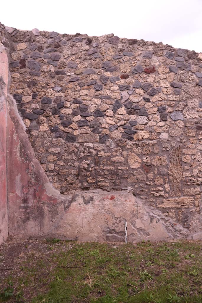 I.4.9 Pompeii. October 2019. Triclinium/oecus m, looking towards east wall at north end.
Foto Tobias Busen, ERC Grant 681269 D�COR.
