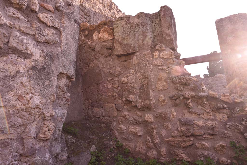 I.4.9 Pompeii. October 2019. Room o, kitchen, south-west corner.
Foto Tobias Busen, ERC Grant 681269 D�COR.
