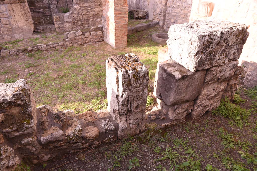 I.4.9 Pompeii. October 2019. Room o, kitchen, looking towards north wall.
Foto Tobias Busen, ERC Grant 681269 D�COR.
