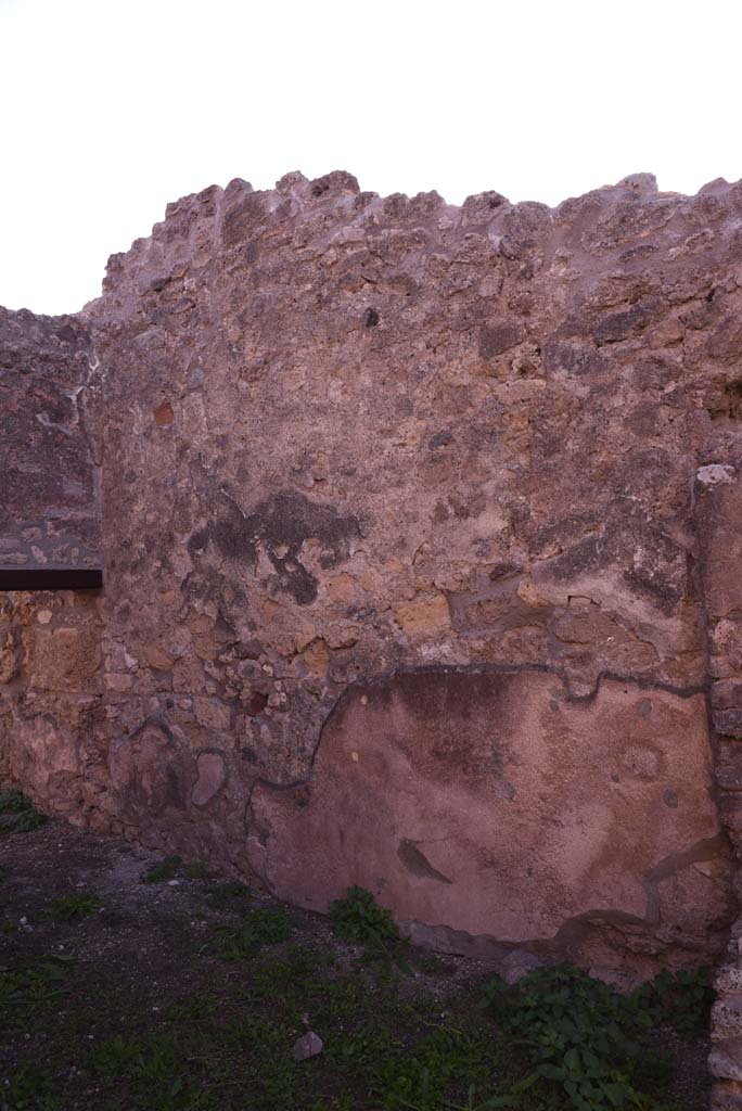 I.4.11 Pompeii. October 2019. South wall of rear-room.
Foto Tobias Busen, ERC Grant 681269 DÉCOR.


