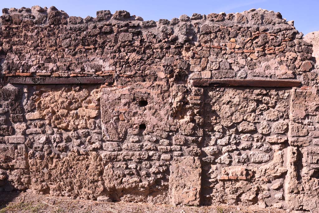 I.4.12 Pompeii. October 2019. Room d, two blocked doorways in north wall. 
Foto Tobias Busen, ERC Grant 681269 D�COR.
