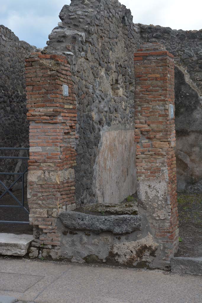 I.4.21 Pompeii. May 2019. Looking south to entrance to steps to an upper floor.
Foto Tobias Busen, ERC Grant 681269 D�COR.
