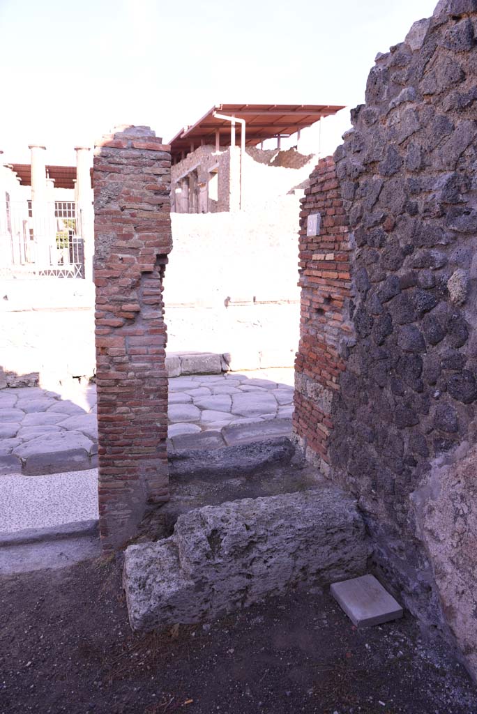 I.4.20/21 Pompeii. October 2019. Looking north to steps to upper floor.
Foto Tobias Busen, ERC Grant 681269 D�COR
