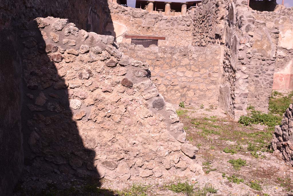 I.4.22 Pompeii. October 2019. North-west corner of room �e�.
Foto Tobias Busen, ERC Grant 681269 D�COR.
