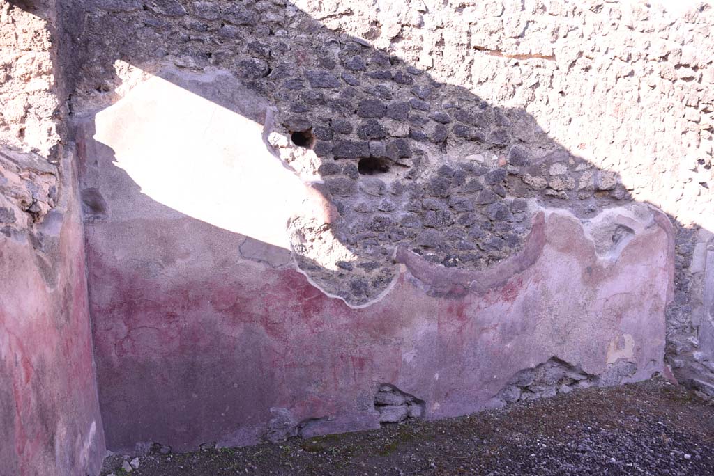 I.4.23 Pompeii. October 2019. Looking towards west wall of rear room.
Foto Tobias Busen, ERC Grant 681269 D�COR.
