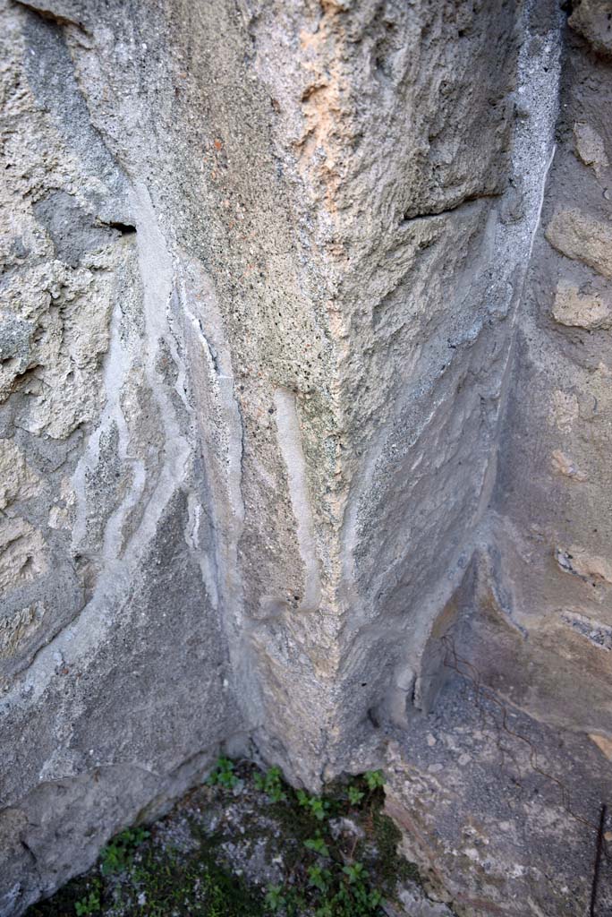 I.4.25/1.4.5 Pompeii. October 2019. Cubiculum 8, detail from north end of recess/niche.
Foto Tobias Busen, ERC Grant 681269 D�COR.
