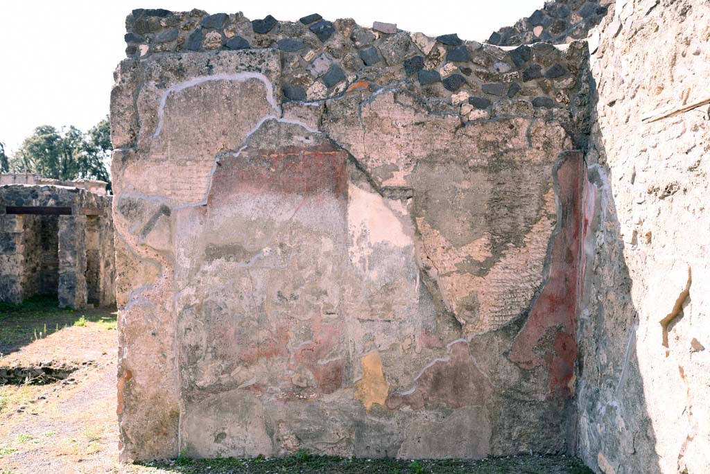 I.4.25/1.4.5 Pompeii. October 2019. North ala 13, detail from west wall.
Foto Tobias Busen, ERC Grant 681269 D�COR.
