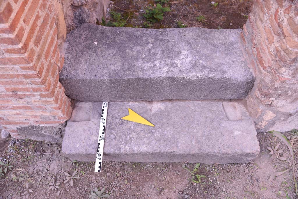 I.4.25 Pompeii. October 2019. Looking west to base of stairs after cleaning.
Foto Tobias Busen, ERC Grant 681269 D�COR

