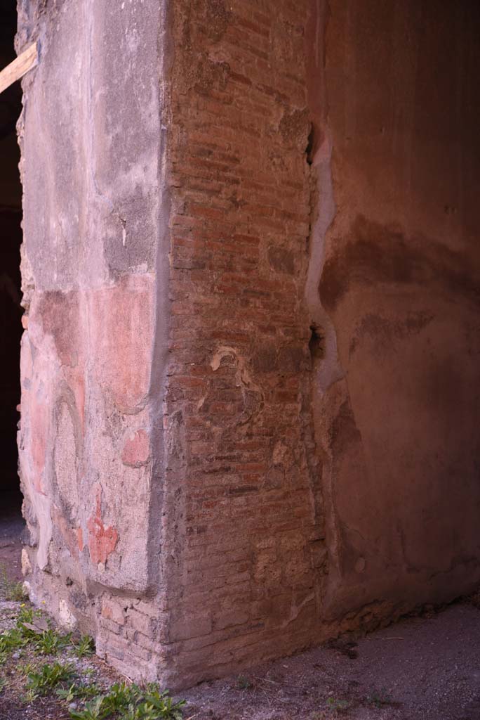 I.4.25 Pompeii. October 2019. Room 24, north wall at west end near room 21.
Foto Tobias Busen, ERC Grant 681269 D�COR.
