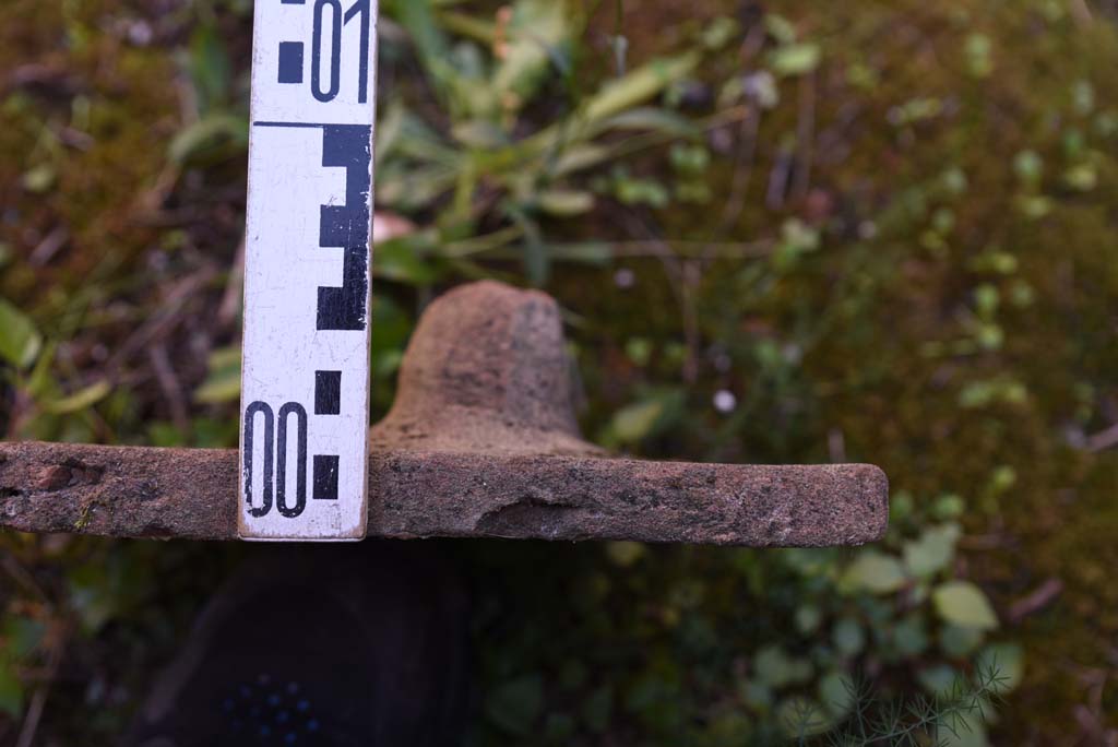 I.4.25/I.4.5 Pompeii. October 2019. Calidarium 41, detail of �Tegula Mammata�.
Foto Tobias Busen, ERC Grant 681269 D�COR.
