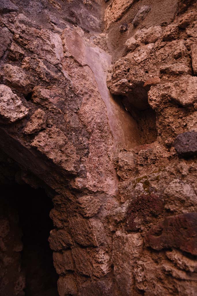I.4.25/I.4.5 Pompeii. October 2019. Unnumbered corridor/room, south-east corner by vaulted area.
Foto Tobias Busen, ERC Grant 681269 D�COR.
