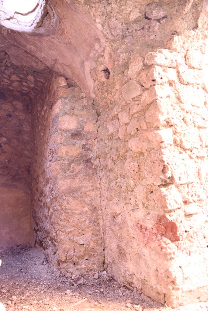I.4.25/I.4.5 Pompeii. October 2019.  Unnumbered corridor/room, west wall of second vaulted area. 
Foto Tobias Busen, ERC Grant 681269 D�COR.
