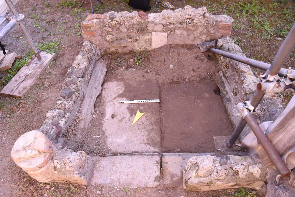 I.4.25/I.4.5 Pompeii. October 2019. Atriolo 43, looking south across impluvium.
Foto Tobias Busen, ERC Grant 681269 D�COR.

