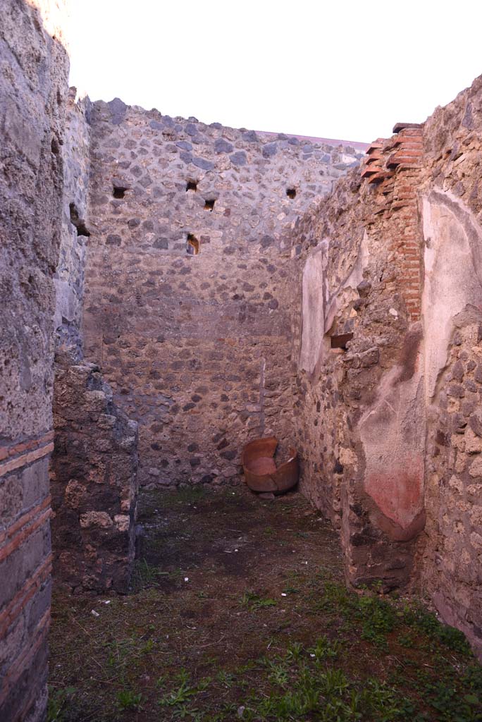 I.4.25 Pompeii. October 2019. Room 61, looking east into area of room 63. 
Foto Tobias Busen, ERC Grant 681269 D�COR.
