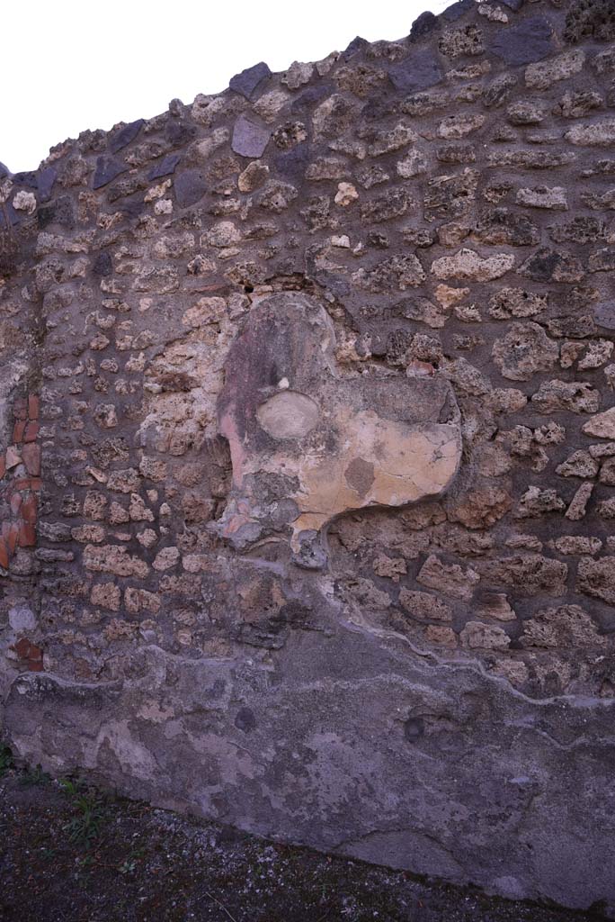 I.4.25 Pompeii. October 2019. Upper peristyle 56, continuation from south wall in south-east corner.
Foto Tobias Busen, ERC Grant 681269 D�COR
