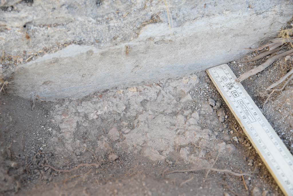 I.4.25 Pompeii. September 2020. Upper Peristyle 56, detail at floor level.
Foto Tobias Busen, ERC Grant 681269 D�COR
