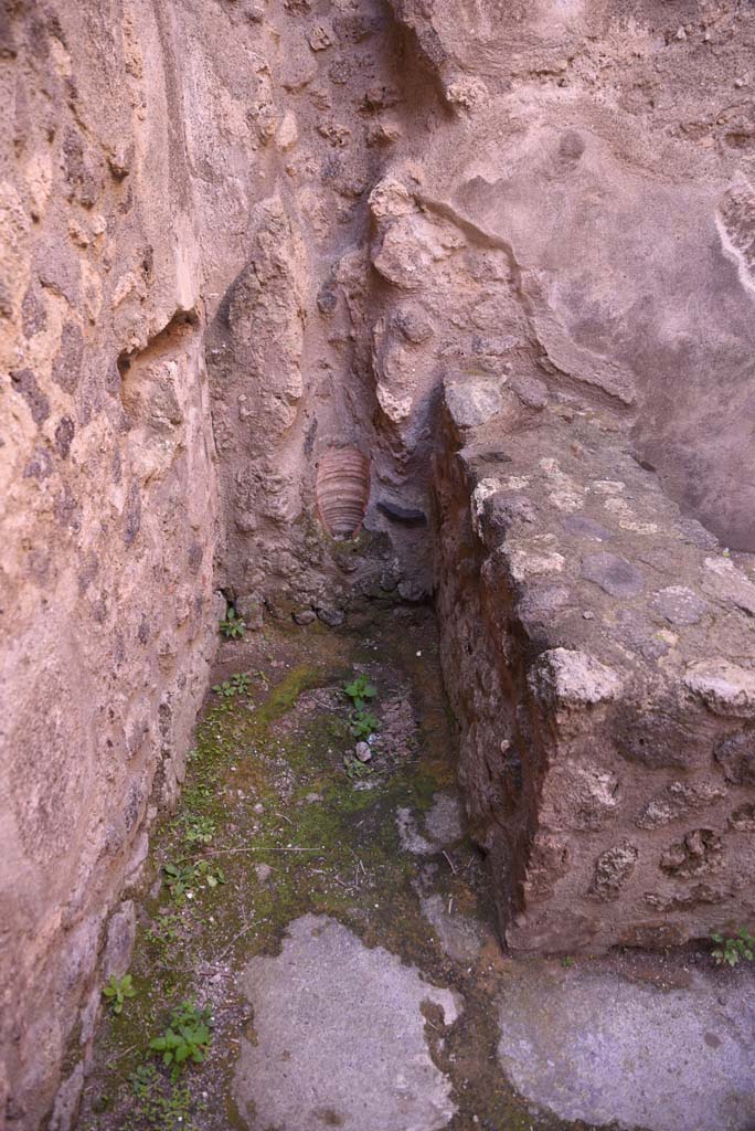 I.4.26 Pompeii. October 2019. 
Looking towards south-west corner of room on west side of workshop.
Foto Tobias Busen, ERC Grant 681269 D�COR.
