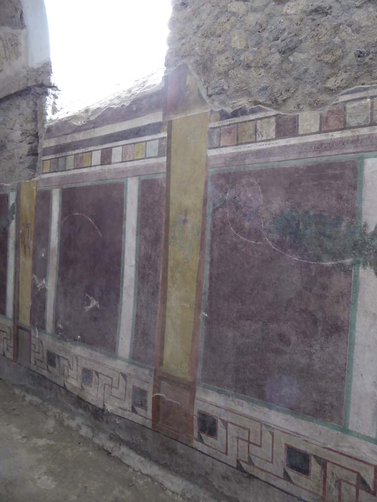I.6.2 Pompeii. September 2017. East wall of west wing of cryptoporticus, two panels at north end.
Foto Annette Haug, ERC Grant 681269 D�COR.


