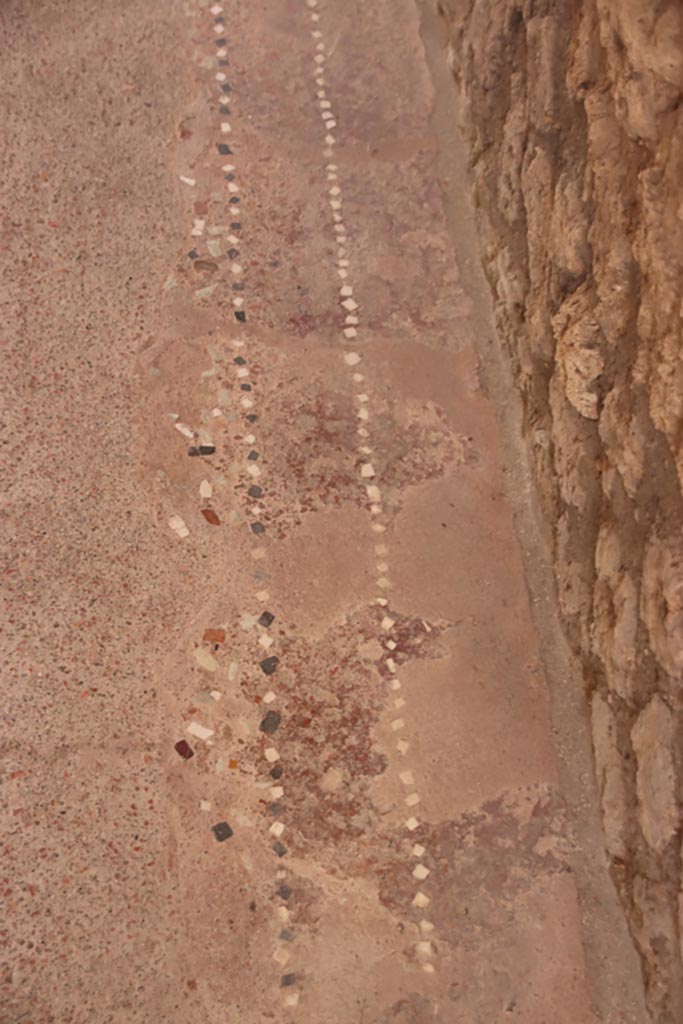 I.6.4 Pompeii. October 2022.
Detail from entrance corridor/fauces flooring. Photo courtesy of Klaus Heese.