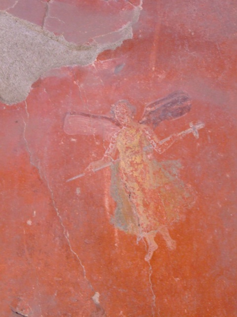 I.6.4 Pompeii.  March 2009.  Room 6, Upper south wall. East end.