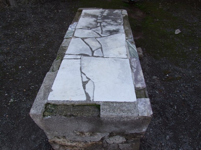 I.6.5 Pompeii. December 2007. West wall which also had the stairs to the upper floor from entrance I.6.6.