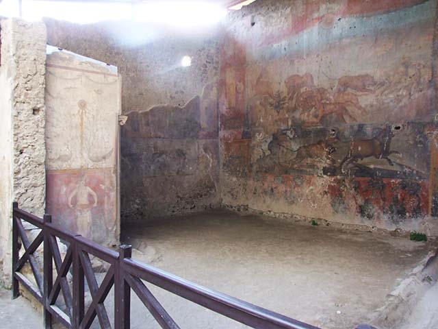 I.6.15 Pompeii. March 2009. Room 12, Upper south west corner.