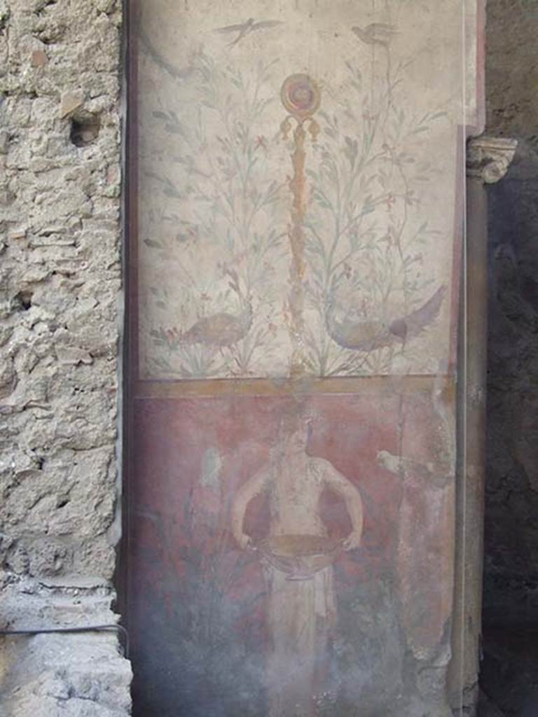 I.6.15 Pompeii. March 2009. Room 13, South wall.